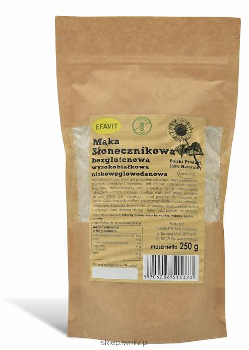 Mąka Słonecznikowa bezglutenowa 250 g