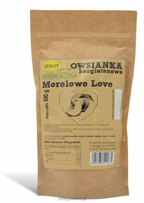 Owsianka Morelowe Love 500 g