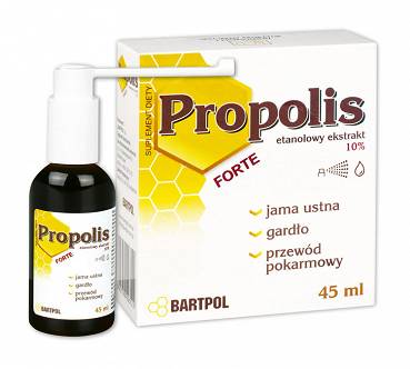 Propolis - etanolowy ekstrakt 10% 45 ml + aplikator