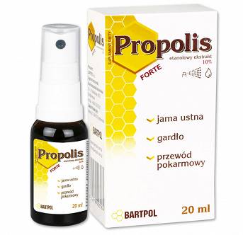 Propolis - etanolowy ekstrakt propolisowy 10%, 20 ml 
