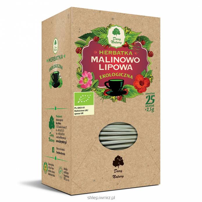 Herbatka EKO Malinowo-lipowa